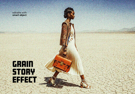 Grain Story Photo Effect