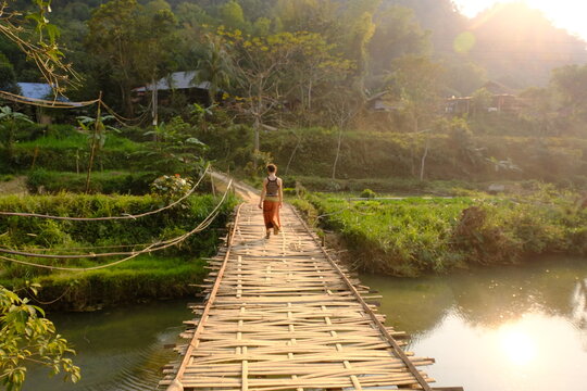 Pu Luong Nature Reserve, Vietnam January 13, 2026. Pu Luong Nature Reserve is a few hours drive from Hanoi. Quiet and mountainous it is an agricultural area surrounded by spectacular forests.
