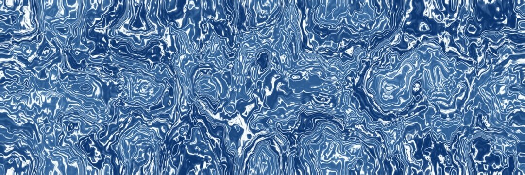 Exclusive Ocean Blue Lace Agate &mdash; Seamless Texture for Interior Design