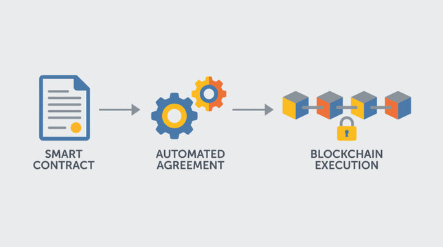 Smart Contract Automated Agreement Blockchain Execution