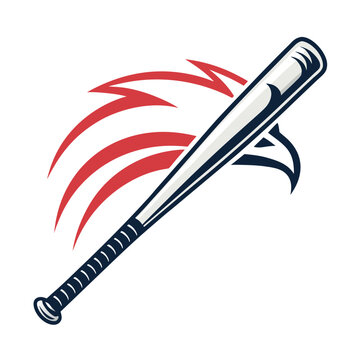 Featuring Bold Stroke Baseball Bat Ath Stunning High-Quality Stock Image