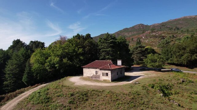 Abandone House in the Mountains