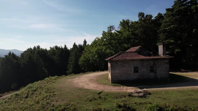 Abandone House in the Mountains
