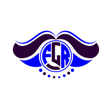 FLR letter logo creative design. FLR unique design