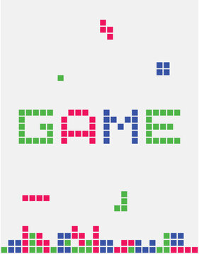 Classic cube stacking game design
