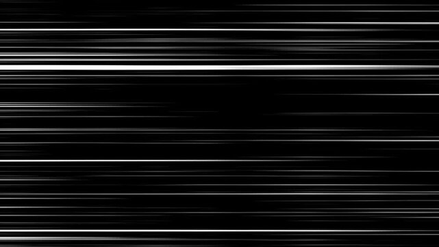 Speed line background animation,Seamless recurring speed line background with alpha channel.Anime comic book Action speed lines animation effects.