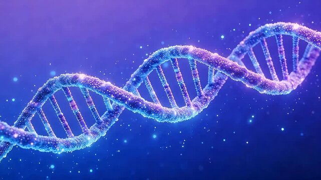 Double helix DNA strand