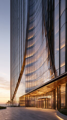 Fototapeta premium modern office building