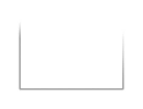 Realistic soft box drop shadow for rectangle card all sides blur PNG on transparent background vector design overlay