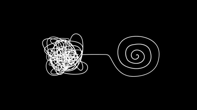 sketchy problem solving chaos to clarity widescreen video overlay element