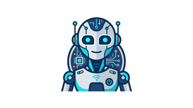 Friendly Robot Face