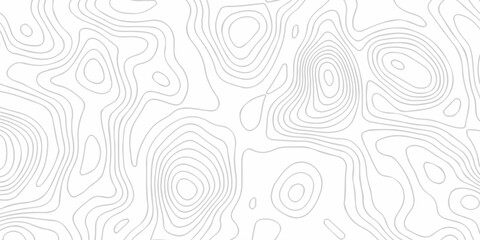 White abstract wave paper spiral area world topography map curved reliefs design. geographic contour map elevation mapping artwork with soft grey lines wallpaper background.  © MOHART PARK