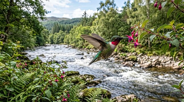 heron on the river