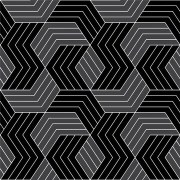 abstract geometric seamless pattern