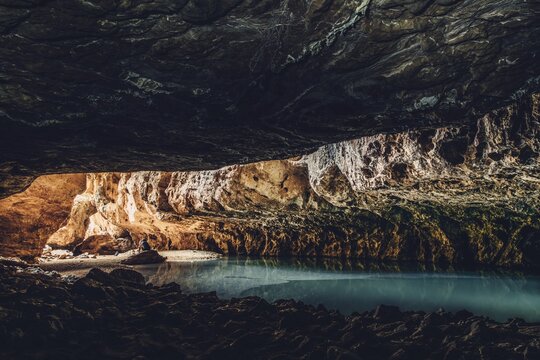 Tunnel Creek National Park in the north-west of Australia in the outback. Waters