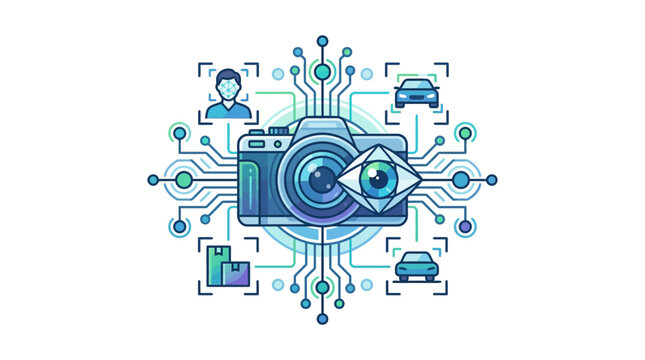 Digital Vision System with Advanced AI for Object Recognition and Surveillance Applications