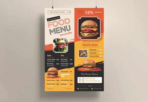 Food Menu Template