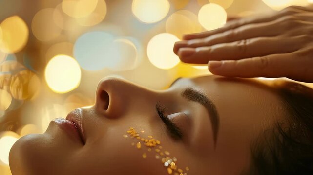 Experience a luxurious facial treatment with gold accents by skilled professionals, designed to refresh and enhance your natural beauty, leaving you feeling revitalized and radiant