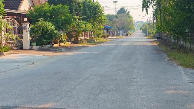 Roads in housing developments