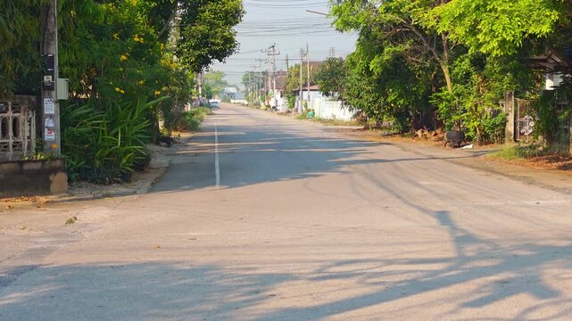 Roads in housing developments