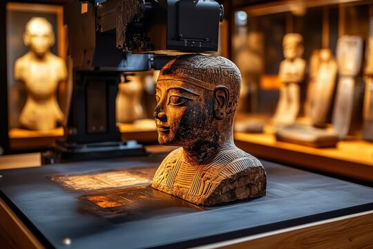 selective focus digital reconstruction workflow for valuable archaeological treasure