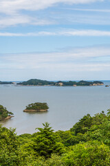 Fototapeta premium 松島四大観 幽観・扇谷から望む松島湾の絶景