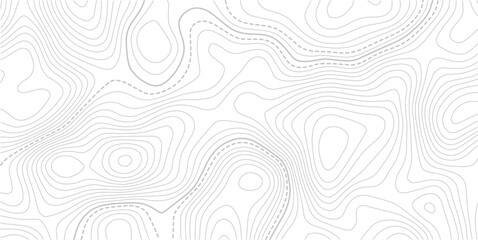 Topographic line contour map background, geographic grid map.Abstract lines background. Contour maps topo contour map on white background, Contour maps. Topo contour paper map design. © MDSOHEL