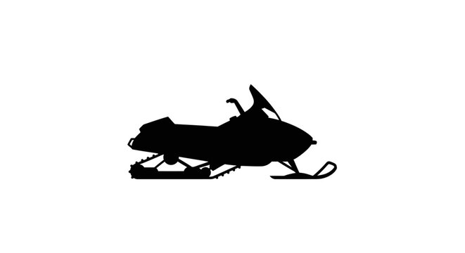 Snowmobile Vehicle Winter Sport Machine.