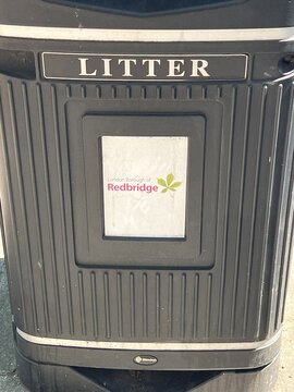 London, England
June 17, 2026
Redbridge trash can