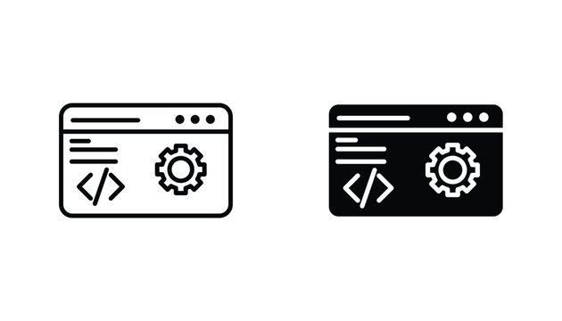 Web development icon