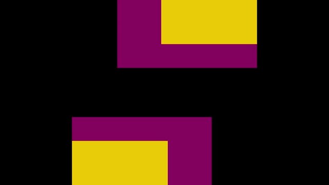 3d render of a colorful letter blocks