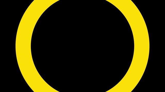 yellow moon in the night