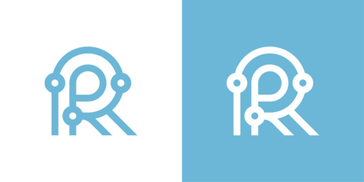 ATOMIC LETTER R MONOGRAM