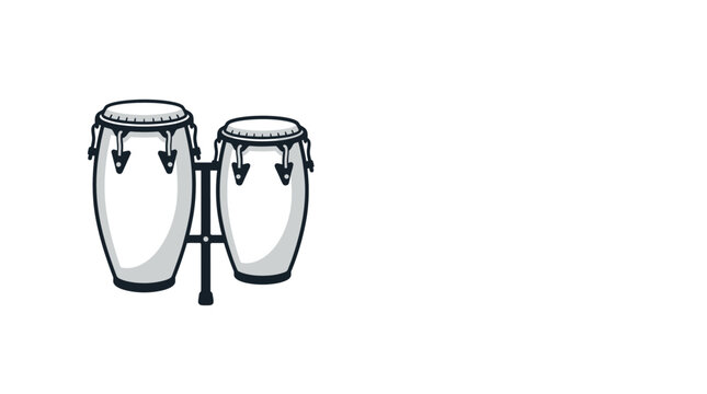 Percussion drum set music instrument rhythmic beat