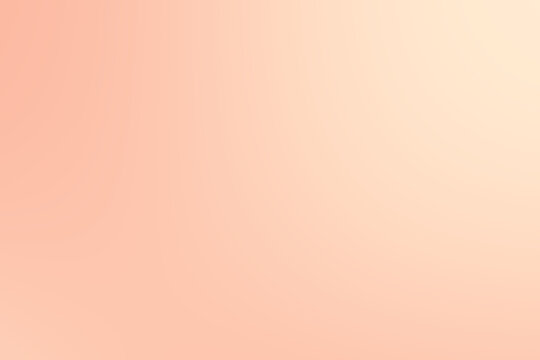 Abstract soft peach and light orange gradient background, smooth elegant blurred texture for modern graphic design, feminine aesthetic wallpaper, minimalist light coral backdrop for digital