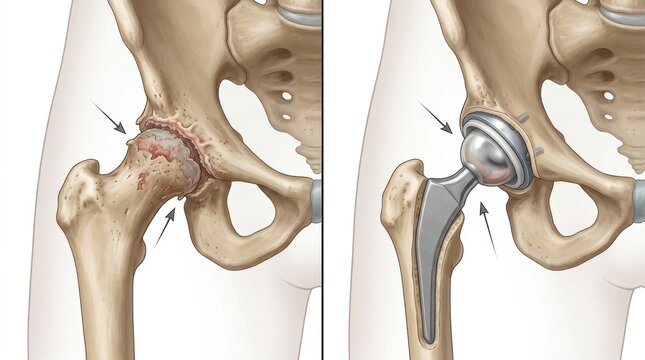 Understanding hip joint degeneration and replacement surgery
