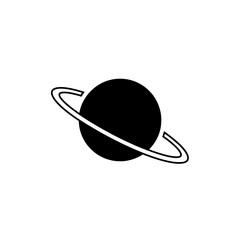 Saturn planet with ring system. © nuha