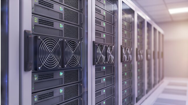 Data Center Infrastructure: High-Performance Server Racks & Cooling Systems
