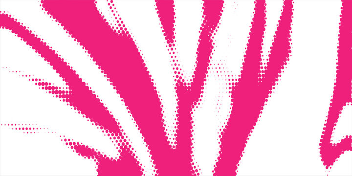 Radial dotted world map vector illustration centered on China,