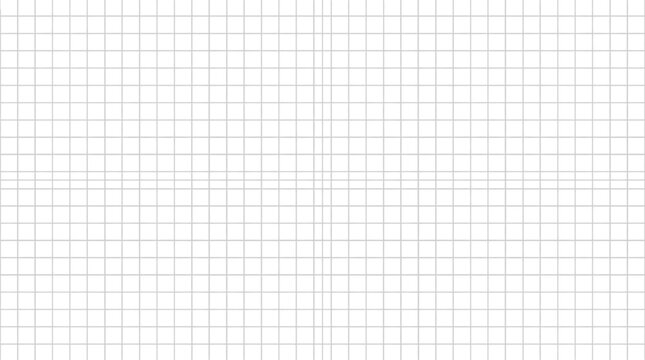 Graph paper displays a structured network of grey lines set against a crisp white backdrop.