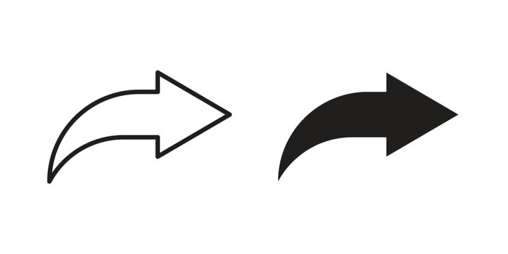 Share icon for mobile application, button and website design.