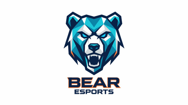 Bear Esports Gaming Team Logo Design.