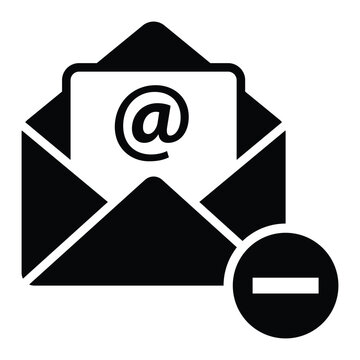Remove Email Icon. 