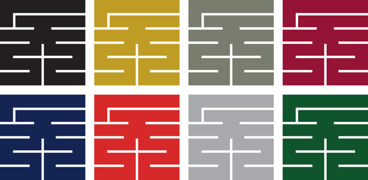家紋-角字-矢（や）｜目標と飛躍