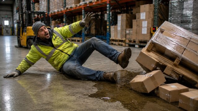 Workplace Slip and Fall Accident