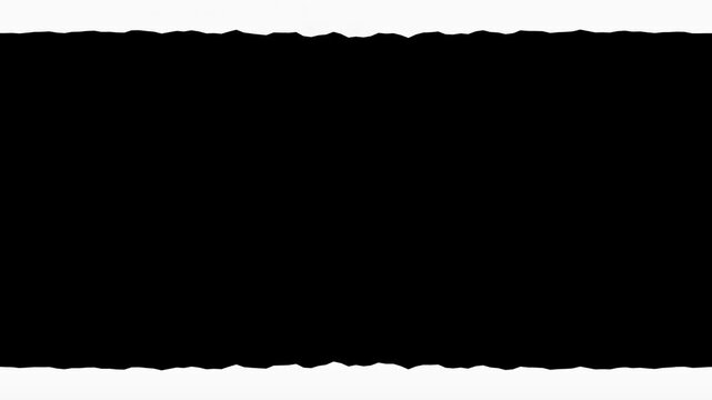 Elegant Paper Tear Reveal Opening Transition on Alpha Channel
