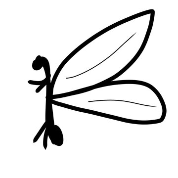 silhouette of a grashopper