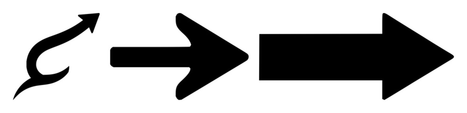 Arrow left icon set with solid black arrow on white background featuring navigation, direction, arrow with minimalistic line art and vector graphic