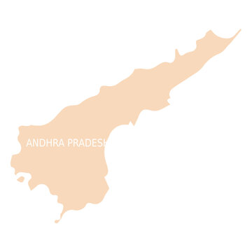 Andhra pradesh state map