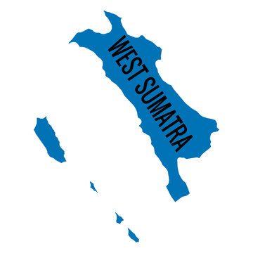 West sumatra province map